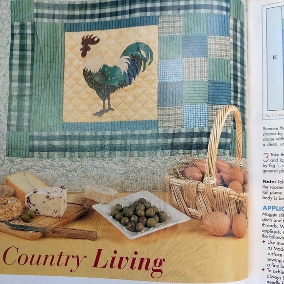 Popular Patchwork Magazine June 2003 Quilting Quilt Patterns - Picture 3 of 7